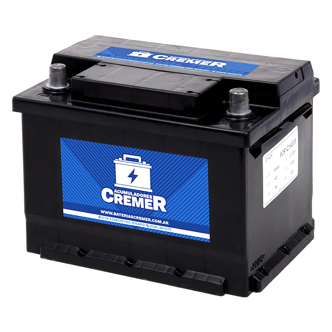 BATERÍA PARA AUTOS CREMER 12V 65AH LIBRE MANTENIMIENTO