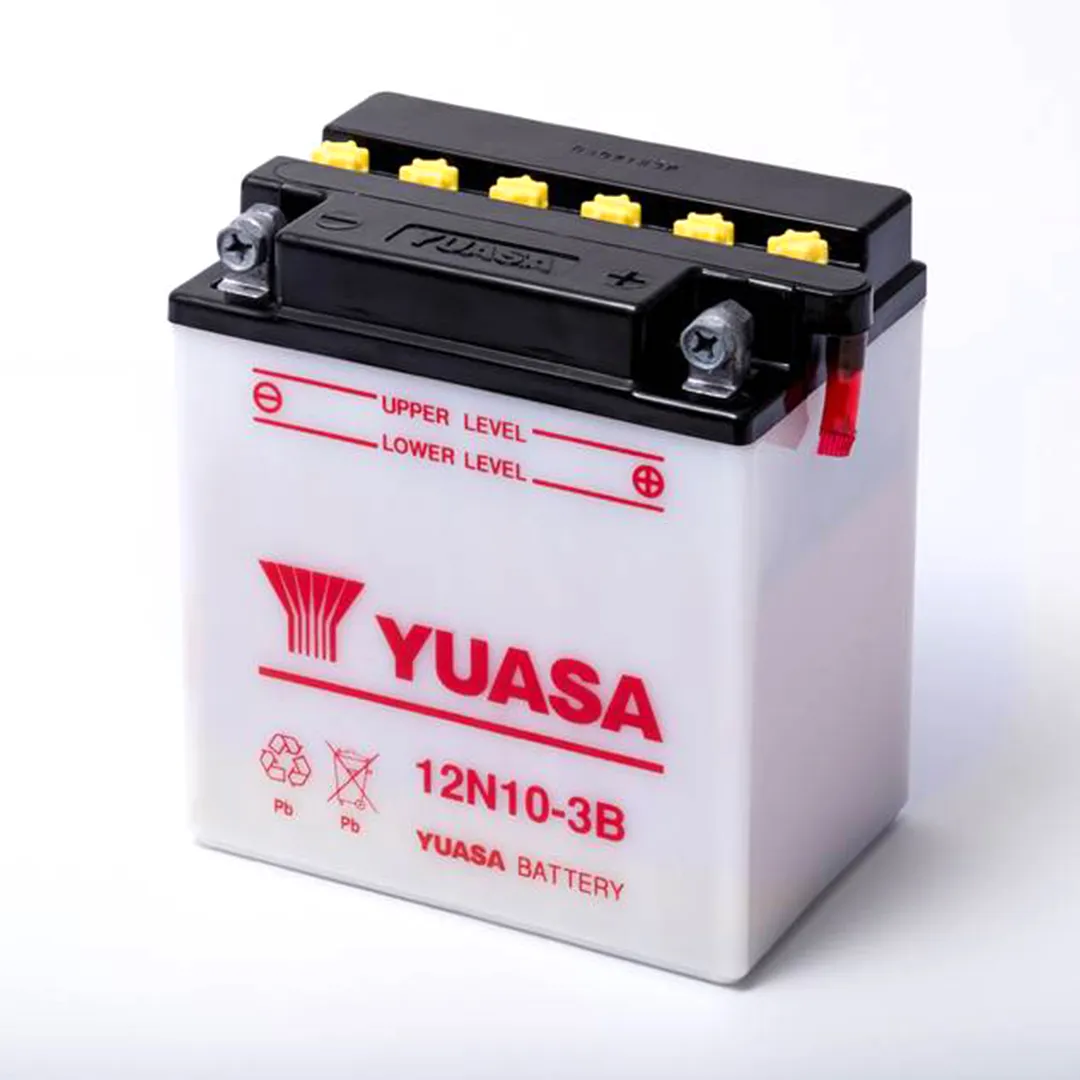 BATERÍA PARA MOTOS YUASA 12N103B / 12V 10AH