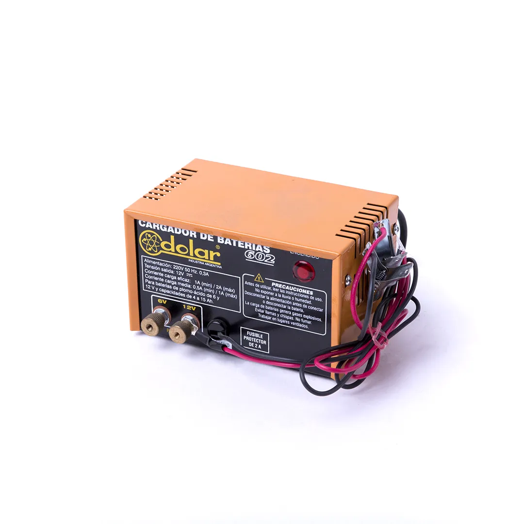 CARGADOR DOLAR AT2 - SALIDA 6V / 12V