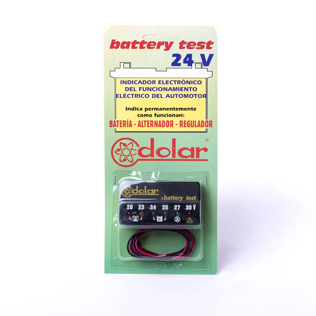 BATERY TEST DOLAR 24V - TABLERO CON LED