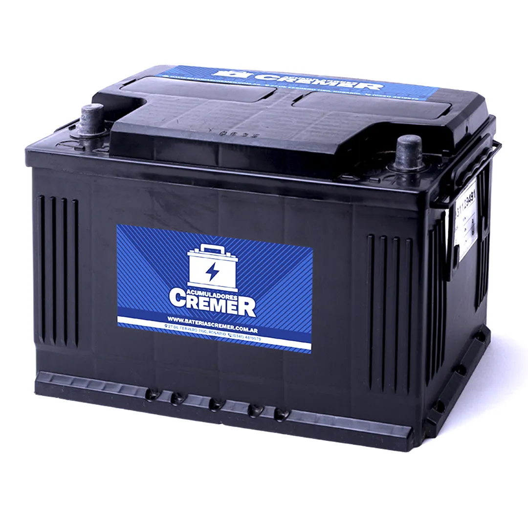 BATERÍA PARA AUTOS CREMER 12V 88AH TIPO AUDI LIBRE MANTENIMIENTO