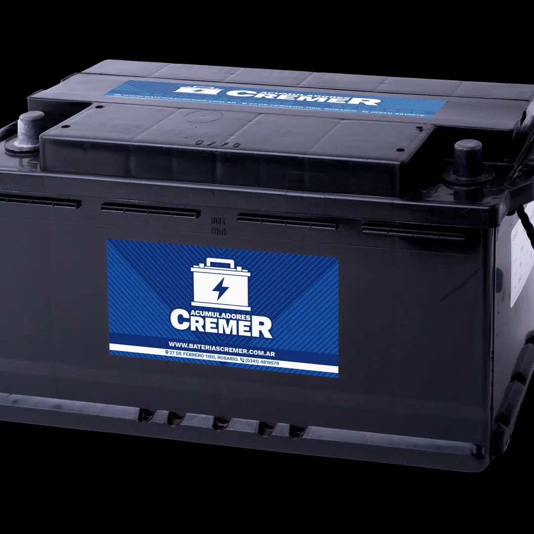 BATERÍA PARA AUTOS CREMER 12V 95AH LIBRE MANTENIMIENTO